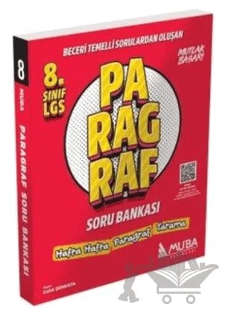 8. Sınıf Paragraf Soru Bankası – Kolektif – Muba Yayınları kitap kapağı