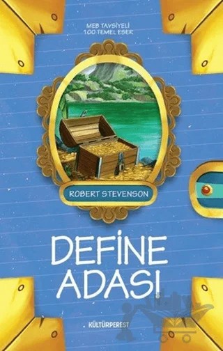 Define Adası – Robert Louıs Stevenson – Kültürperest Yayınevi kitap kapağı