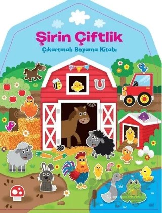 Şirin Çiftlik Çıkartmalı Boyama Kitabı – Kolektif – Doğan Kitap kitap kapağı