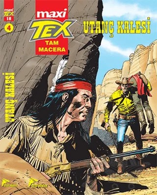 Maxi Tex 4 : Utanç Kalesi – Pasquale Ruju – Çizgi Düşler Yayınevi kitap kapağı