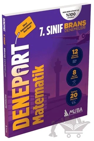 7. Sınıf Deneport Matematik Branş Denemesi – Kolektif – Muba Yayınları kitap kapağı