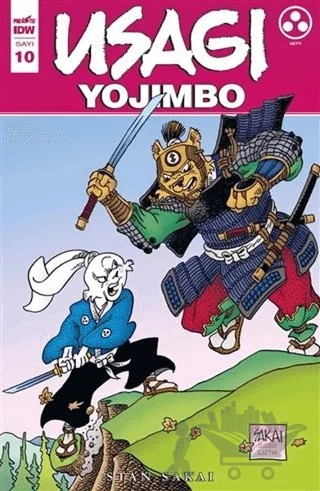 Usagi Yojimbo Sayı: 10 – Stan Sakai – Presstij Kitap kitap kapağı