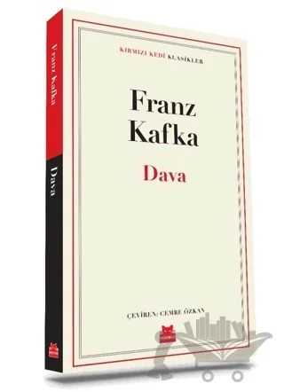 Dava – Franz Kafka – Kırmızı Kedi Yayınevi kitap kapağı
