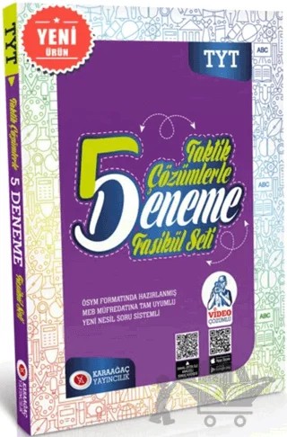 TYT Taktik Çözümlerle 5 Deneme Fasikül Seti – Kolektif – Karaağaç Yayıncılık kitap kapağı