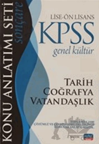 2020 Son Çare KPSS Lise Ön Lisans Genel Kültür Tarih Coğrafya Vatandaşlık – Kolektif – Nobel Sınav Yayınları kitap kapağı