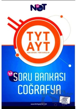 TYT AYT Bi Coğrafya Soru Bankası – Kolektif – Bi Not Yayınları kitap kapağı