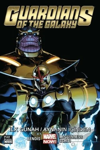 Guardians Of The Galaxy – Brian Michael Bendis – Marmara Çizgi kitap kapağı