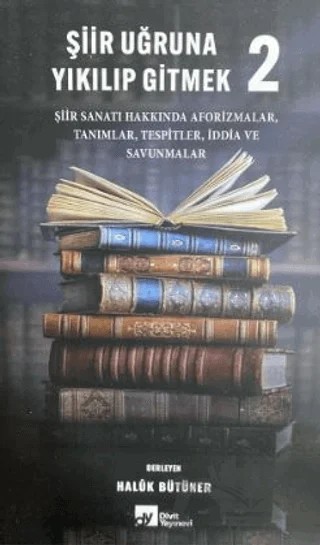 Şiir Uğruna Yıkılıp Gitmek 2 – Haluk Bütüner – Divit Kitabevi kitap kapağı