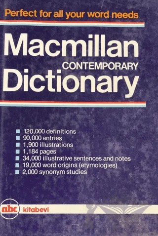 Macmillan Contemporary Dictionary – Kolektif – Abc Yayın Grubu kitap kapağı