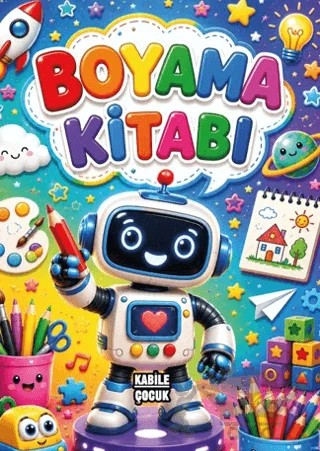 Boyama Kitabı – Kabile Kitap kitap kapağı