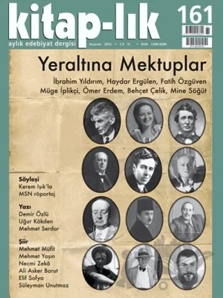 Kitap-lık Sayı: 161 Aylık Edebiyat Dergisi – Yapı Kredi Yayınları kitap kapağı
