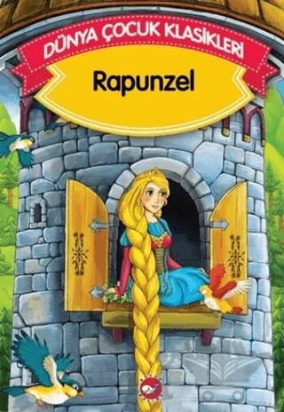 Rapunzel – Grimm Kardeşler – Beyaz Balina Yayınları kitap kapağı