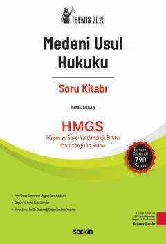 THEMIS – Medeni Usul Hukuku Soru Kitabı – İsmail Ercan – Seçkin Yayıncılık kitap kapağı