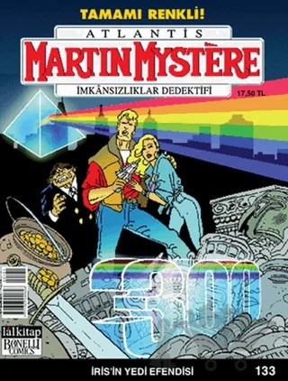 Martin Mystere İmkansızlıklar Dedektifi Sayı: 133 İris’in Yedi Efendisi – Lal Kitap kitap kapağı