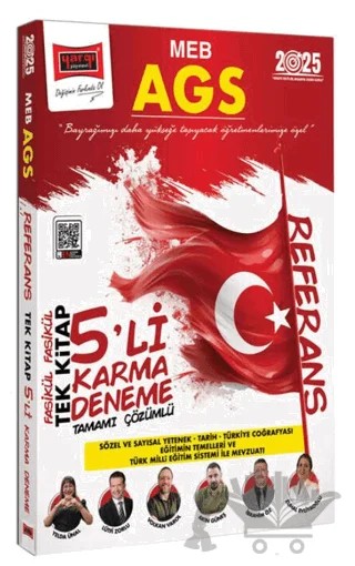 2025 MEB-AGS Referans Fasikül Fasikül Tek Kitap 5 Karma Deneme – Kollektif – Yargı Yayınevi kitap kapağı