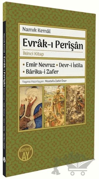 Evrak-ı Perişan - İkinci Kitap – Namık Kemal – Büyüyen Ay Yayınları kitap kapağı