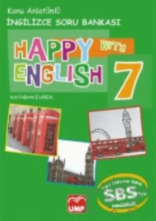 Happy With English 7 – Kathban Evren – UMP Yayınları kitap kapağı