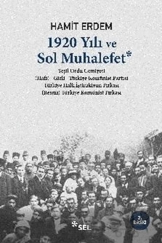 1920 Yılı ve Sol Muhalefet – Hamit Erdem – Sel Yayıncılık kitap kapağı