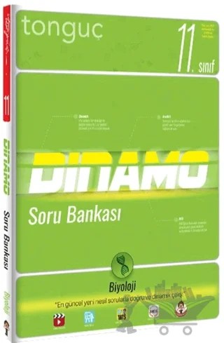 11. Sınıf Dinamo Biyoloji Soru Bankası – Kolektif – Tonguç Akademi kitap kapağı