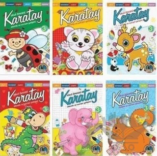 Okul Öncesi Etkinlik ve Kavram Gelişimi (6 Kitap Takım) – Kolektif – Karatay Çocuk kitap kapağı