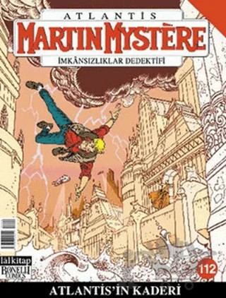 Martin Mystere İmkansızlar Dedektifi Sayı: 112 Atlantis’in Kaderi – Lal Kitap kitap kapağı
