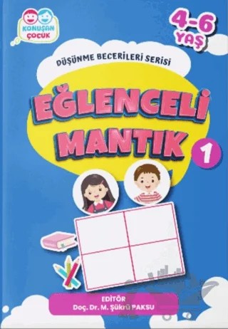 Çocuk Eğlenceli Mantık - 1 – Kolektif – Konuşan Çocuk kitap kapağı