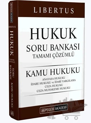 KPSS A Grubu Hukuk Soru Bankası-Kamu Hukuku – Kolektif – Pegem Akademi Yayıncılık kitap kapağı