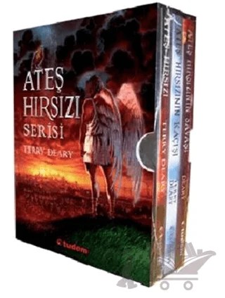 Ateş Hırsızı Serisi Seti (3 Kitap Takım) – Terry Deary – Tudem Yayınları kitap kapağı