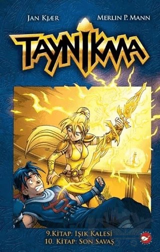 Taynikma - 9. Kitap Işık Kalesi ve 10. Kitap Son Savaş – Jan Kjaer, Merlin P. Mann – Beyaz Balina Yayınları kitap kapağı