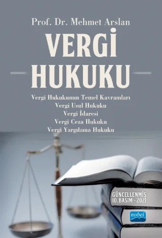 Vergi Hukuku – Mehmet Arslan – Nobel Akademik Yayıncılık kitap kapağı