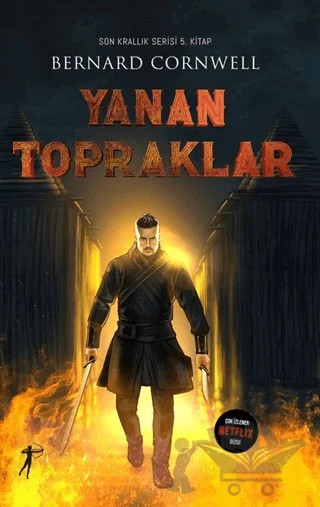 Yanan Topraklar – Bernard Cornwell – Artemis Yayınları kitap kapağı