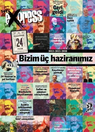 Express Dergisi: 163 Mayıs 2018 – Express Dergisi kitap kapağı