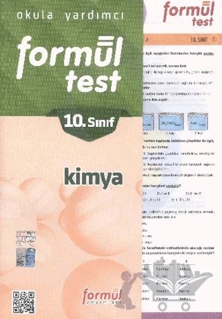 Formül 10. Sınıf Kimya Tesleri (Yaprak Testleri) – Kolektif – Formül Yayınları kitap kapağı
