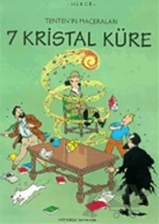 Tenten’in Maceraları 7 Kristal Küre – Herge – Yapı Kredi Yayınları kitap kapağı