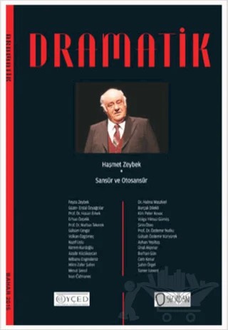 Dramatik Bahar 2015 – Haşmet Zeybek – Sıfırdan Yayınları kitap kapağı