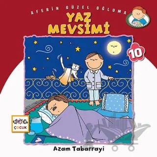 Yaz Mevsimi - Aferin Güzel Oğluma 10 – Azam Tabarrayi – Nar Çocuk kitap kapağı