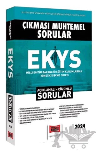 2024 Çıkması Muhtemel EKYS Açıklamalı Çözümlü Sorular – Kolektif – Yargı Yayınevi kitap kapağı