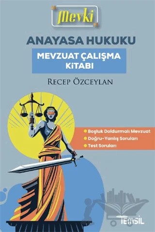 Mevki Anayasa Hukuku Mevzuat Çalışma Kitabı – Recep Özceylan – Temsil Kitap kitap kapağı