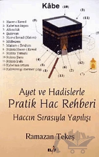 Ayet ve Hadislerle Pratik Hac Rehberi - Haccın Sırasıyla Yapılışı – Ramazan Tekeş – Elif Yayınları kitap kapağı