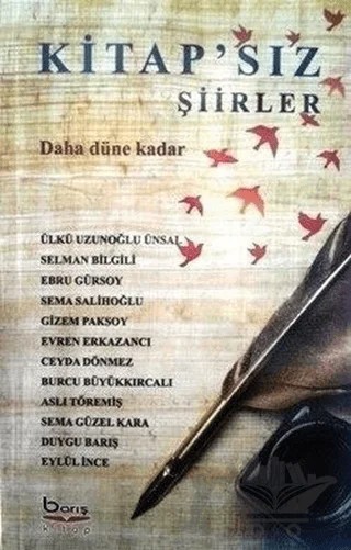 Kitap'sız Şiirler – Kolektif – Barış Kitap kitap kapağı