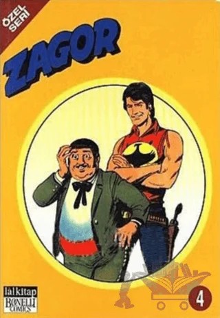 Zagor Özel Seri Cilt: 4 – Lal Kitap kitap kapağı