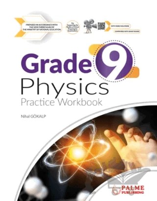 Grade 9 Physics Practice Workbook – Nihal Gökalp – Palme Yayınları kitap kapağı