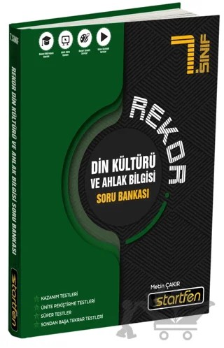 7. Sınıf Din Kültürü ve Ahlak Bilgisi Rekor Soru Bankası – Metin Çakır – Startfen Yayınları kitap kapağı