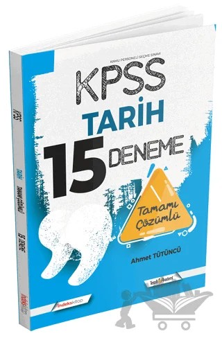 2022 KPSS Tarih 15 Deneme Çözümlü – Ahmet Tütüncü – Tercih Akademi Yayınları kitap kapağı