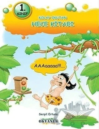 1. Sınıf Kolay Okutan Hece Kitabı – Serpil Ertuna – Okyanus Yayınları kitap kapağı