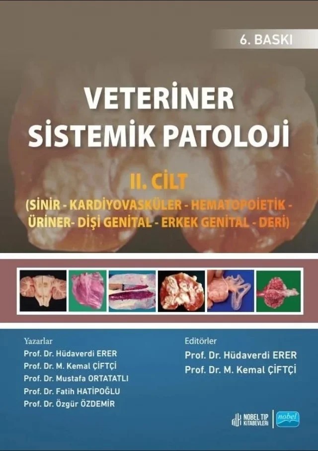 Veteriner Sistemik Patoloji - Cilt 2 – M. Kemal Çiftçi, Hüdaverdi Erer – Atlas Yayınevi kitap kapağı