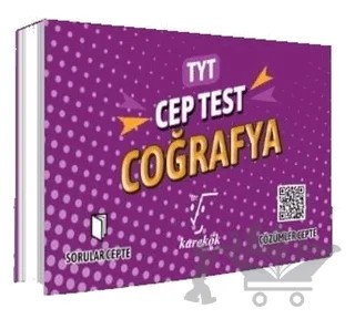 TYT Cep Test Coğrafya – Kolektif – Karekök Yayıncılık kitap kapağı