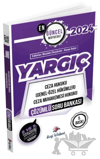 2024 Yargıç Ceza Hukuku (Genel- Özel Hükümler), Ceza Muhakemesi Hukuku Çözümlü Soru Bankası – İsmail Alagöz, Hamza Parlak, Hacer Sağlam – Dizgi Kitap kitap kapağı