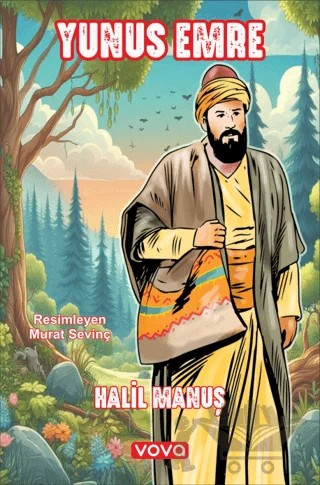 Yunus Emre – Halil Manuş – Vova Yayınları kitap kapağı