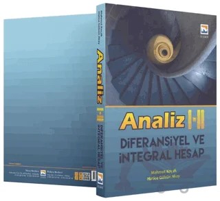 Analiz 1 - 2 Diferansiyel ve İntegral Hesap – Hatice Gülsüm Akay, Mahmut Koçak – Nisan Kitabevi kitap kapağı